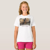 Kinder kip Hugger T-Shirt (Voorkant volledig)