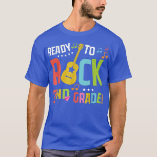 Kinder klaar om op de eerste dag van de tweede kla t-shirt