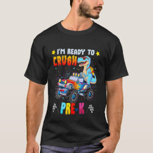 Kinder klaar voor de overhaaste pre-k monster Truc T-shirt