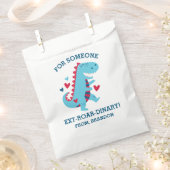 Kinder klaslokaal Dinosaurus Valentijnsdag Bedankzakje (Geknipt)