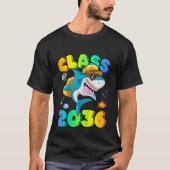 Kinder klasse van 2036 groeit met rugzak voor muiz t-shirt (Voorkant)