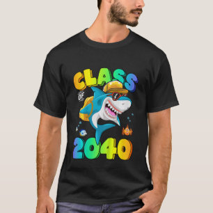 Kinder klasse van 2040 groeit met rugzak voor muiz t-shirt