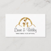 Kinder Kleding Kleding Boutique Retail Baby Boutiq Visitekaartje (Voorkant)