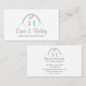 Kinder Kleding Kleding Boutique Retail Baby Boutiq Visitekaartje (Voorkant / Achterkant)