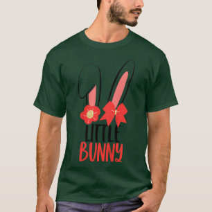 Kinder Kleine Bunny met Bow voor meisjes Paasmaker T-shirt