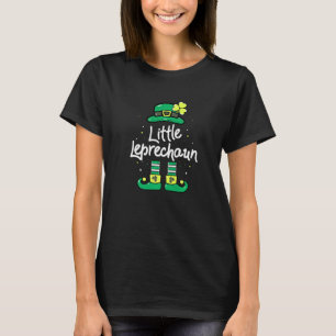 Kinder kleine leprechaun voor meisjes in de strate t-shirt