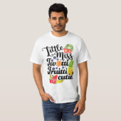 Kinder kleine Miss Twotti Fruitti Cutie 2e Verjaar T-shirt (Voorkant volledig)