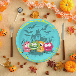 Kinder kleine monsters Halloween papier Bord