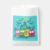 Kinder kleine monsters Halloween Party Bedankzakje (Voorkant)