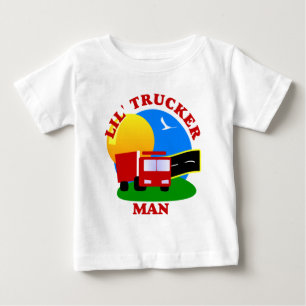 Kinder kleine trucker Man Shirt