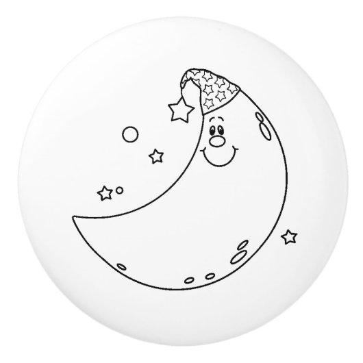 Kinder kleppen voor kunstwerken keramische knop (Voorkant)