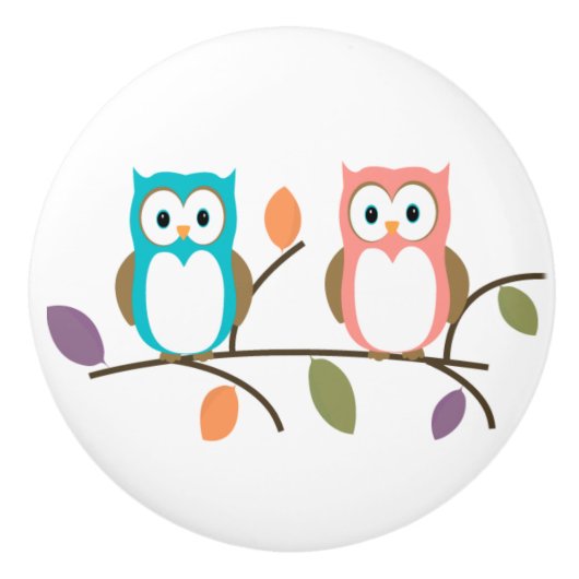 Kinder kleppen voor kunstwerken keramische knop (Voorkant)