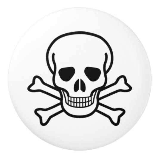 Kinder kleppen voor kunstwerken keramische knop (Voorkant)