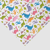 Kinder kleurige dinosaurussen tissuepapier (Detail)