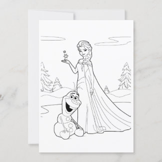 Kinder Kleurplaat Poster Kaart