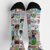 Kinder kleurrijke kleuren, patroonnaam sokken (Top)