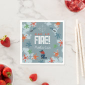 Kinder kleurrijke Paintball Boys Verjaardagsfeest Servet (Insitu)