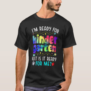 Kinder kleurstof die ik klaar ben voor de kleuters t-shirt