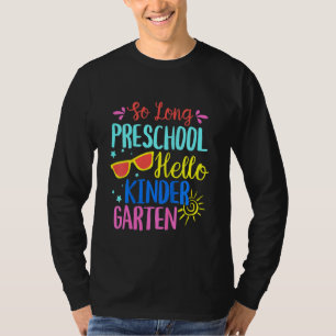 Kinder kleuterschool Hallo Kindergarten - Teache T-shirt