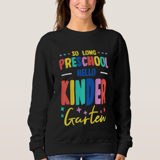 Kinder kleuterschool Hallo Kindergarten - Teache Trui (Voorkant)