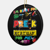 Kinder kleuterschool keramisch ornament (Links)