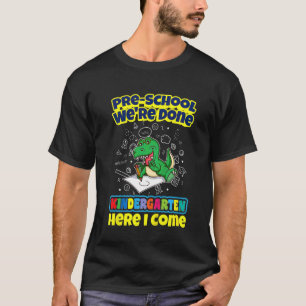 Kinder kleuterschool We zijn hier klaar voor de kl T-shirt