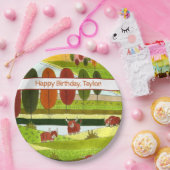 Kinder Koeien Boerderij Birthday Party Papieren Bordje (Feest)