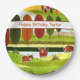 Kinder Koeien Boerderij Birthday Party Papieren Bordje