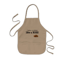 Kinder koekjes zoals een Boss Apron