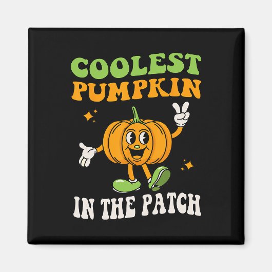 Kinder koelste pompoen in de buisje van de buisje magneet (Voorkant)