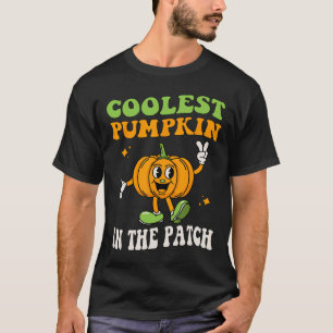 Kinder koelste pompoen in de buisje van de buisje t-shirt
