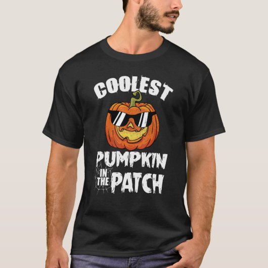 Kinder koelste pompoen in de trommel t-shirt (Voorkant)