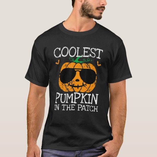 Kinder koelste pompoen in de trommel t-shirt (Voorkant)