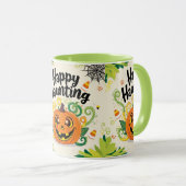 Kinder koffie Halloween Pumpkin Potion Cup Mok (Voorkant rechts)