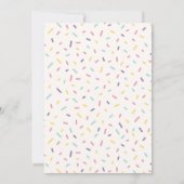 Kinder Koken Bakken Verjaardagsfeestuitnodiging Kaart (Achterkant)