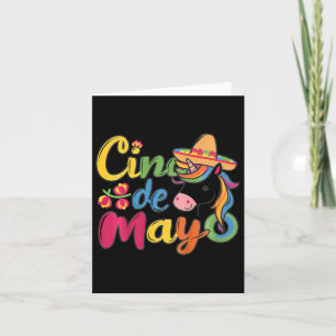 Kinder kostuum eenhoorn Cinco de Mayo voor meisjes Kaart