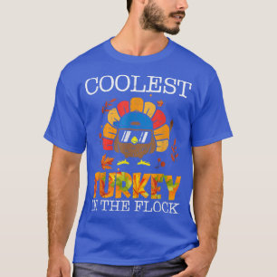 Kinder koudste Turkije in de kudde, peuter dan T-shirt
