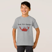 kinder krab T-shirt (Voorkant volledig)