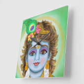 Kinder Krishna-klok Vierkante Klok (Hoek)