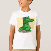 Kinder Krokodil T-Shirt (Voorkant)