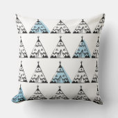 Kinder kruistochten - Blauw schouderdier Kussen (Voorkant)