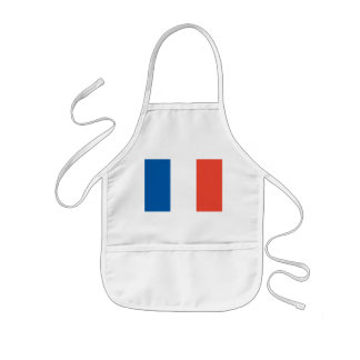Kinder Küchenschürze mit Frankreich Fahne Schort
