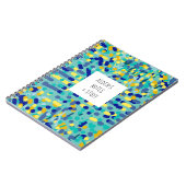 Kinder kunstschildpaddestoel terug naar school notitieboek (Linkerzijde)