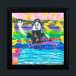 Kinder kunstwerken of foto-souvenirkunst cadeaudoosje<br><div class="desc">Cadeau voor moeder,  vader of familielid zoals grootouders met de originele kunstprint van uw kind</div>