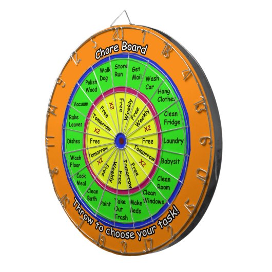 kinder kurkbord dartbord (Voorkant Rechts)