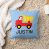 Kinder kussen met speelgoed en gepersonaliseerde n (Deken)