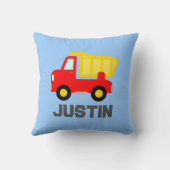 Kinder kussen met speelgoed en gepersonaliseerde n (Achterkant)