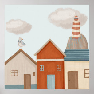 Kinder kustkunst print