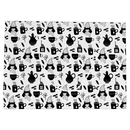 Kinder kutwarmen van thee-cacao warme chocolade-Mo Groot Cadeauzakje (Achterkant)