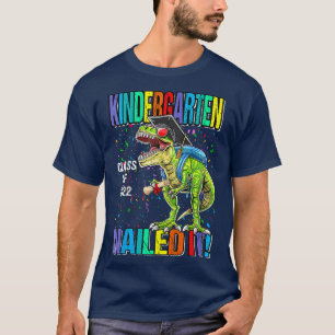 Kinder laatste dag van de schoolpredikaat-Afstuder T-shirt